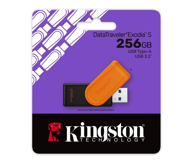Kingston 256GB Portable USB 3.2 Gen 1 DataTraveler Exodia S - 1339627 - zdjęcie 3